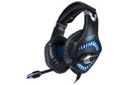 Słuchawki Onikuma K1 Pro Nauszne Przewodowe czarno-niebieski