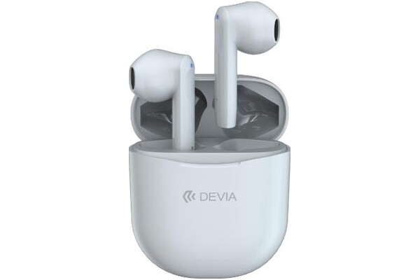 Słuchawki DEVIA Joy A10 Dokanałowe Bezprzewodowe biały