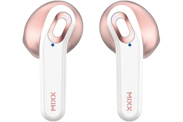 Słuchawki MIXX StreamBuds Douszne Bezprzewodowe różowo-złoty