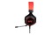Słuchawki Konix UFC Casque Gaming Nauszne Przewodowe czarno-czerwony