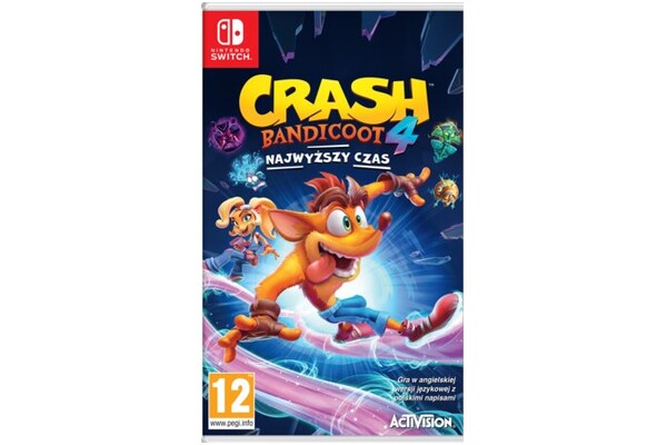 Crash Bandicoot 4 Najwyższy Czas cena, opinie, dane techniczne sklep internetowy Electro.pl Nintendo Switch