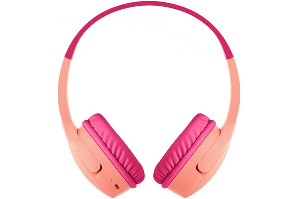 Słuchawki Belkin SoundForm Mini Kids Nauszne Bezprzewodowe różowy