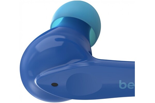 Słuchawki Belkin SoundForm Nano Dokanałowe Bezprzewodowe niebieski