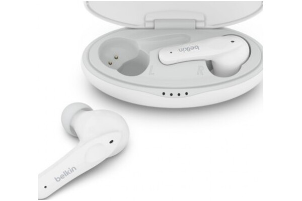 Słuchawki Belkin SoundForm Nano Dokanałowe Bezprzewodowe biały