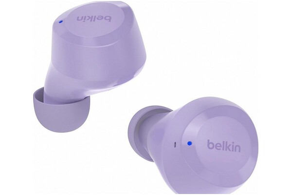 Słuchawki Belkin SoundForm Bolt Douszne Bezprzewodowe fioletowy