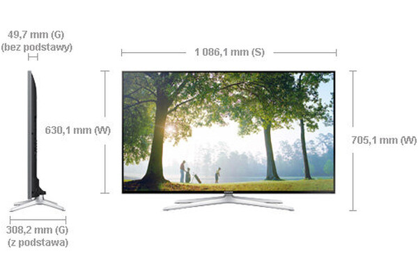 Telewizor Samsung UE48H6400 48" Full HD