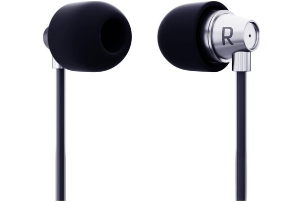 Słuchawki 3MK Słuchawki przewodowe Dokanałowe Przewodowe czarno-srebrny