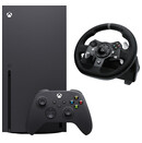Konsola Microsoft Xbox Series X 1024GB czarny + kierownica Logitech G920