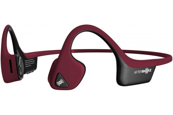 Słuchawki AfterShokz Trekz Air Przewodnictwo kostne Bezprzewodowe czerwony