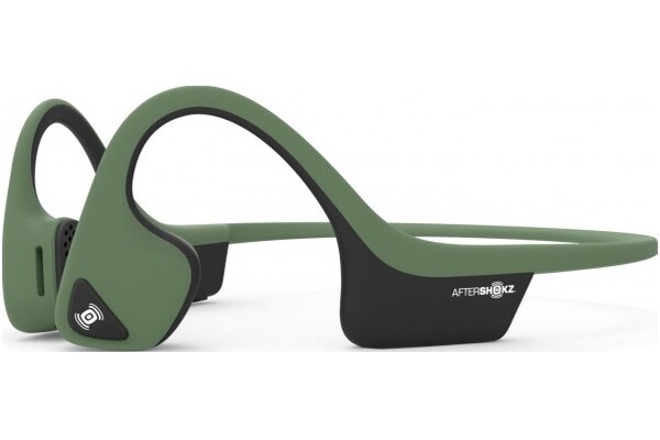 Słuchawki AfterShokz Trekz Air Przewodnictwo kostne Bezprzewodowe zielony