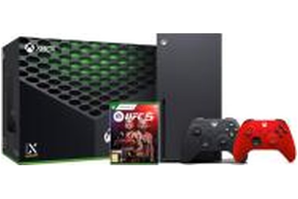 Konsola Microsoft Xbox Series X 1TB czarny + UFC 5 + Kontroler XBOX
