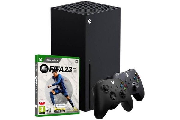 Konsola Microsoft Xbox Series X 1TB czarny + FIFA 23 + Kontroler XBOX