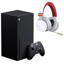 Konsola Microsoft Xbox Series X 1024GB czarny + słuchawki MICROSOFT