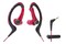 Słuchawki AUDIO-TECHNICA ATHSPORT1RD Douszne Przewodowe czerwony