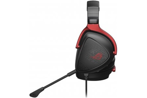 Słuchawki ASUS ROG Delta S Core Nauszne Przewodowe czerwony