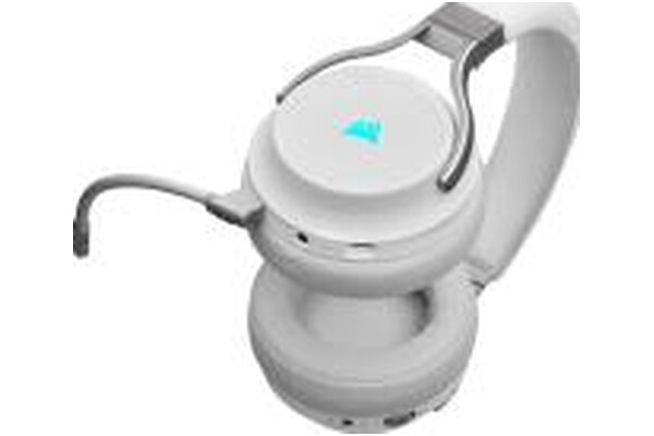 Słuchawki CORSAIR Virtuoso Wireless RGB Nauszne Bezprzewodowe Biało-szary