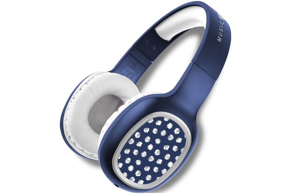 Słuchawki CELLULARLINE Shiny Nauszne Bezprzewodowe niebieski