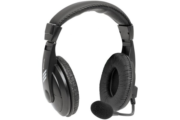 Słuchawki DEFENDER Gryphon HN750 Nauszne Przewodowe czarny