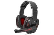 Słuchawki DEFENDER Warhead G260 Nauszne Przewodowe czarno-czerwony