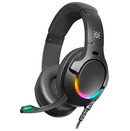 Słuchawki DEFENDER RGB Pro Nauszne Przewodowe czarny