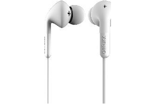 Słuchawki Defunc Earbud Plus Dokanałowe Przewodowe biały