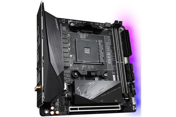 Płyta główna GIGABYTE B550IAX Aorus Pro AX Socket AM4 AMD B550 DDR4 Mini-ITX