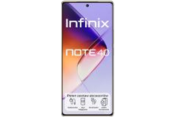 Smartfon Infinix Note 40 złoty 6.78" 256GB
