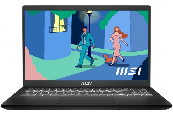 Laptop MSI Modern 15 15.6" Intel Core i7 INTEL Iris Xe 16GB 512GB SSD Windows 11 Home