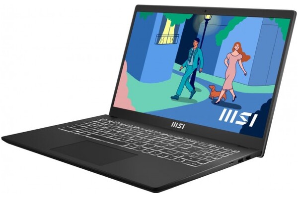 Laptop MSI Modern 15 15.6" Intel Core i7 INTEL Iris Xe 16GB 512GB SSD Windows 11 Home