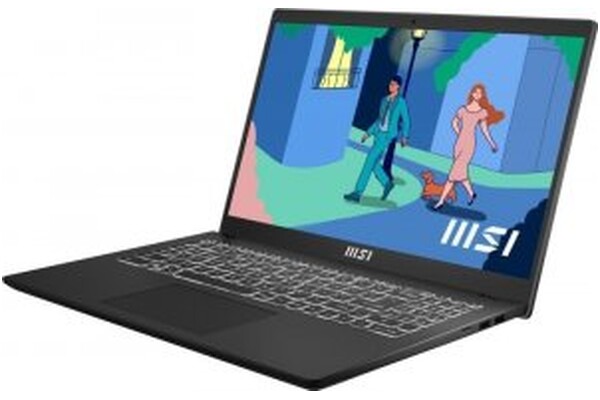 Laptop MSI Modern 15 15.6" Intel Core i5 1155G7 INTEL Iris Xe 8GB 512GB SSD M.2 Windows 11 Home