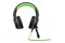 Słuchawki HP 400 Nauszne Przewodowe czarno-zielony