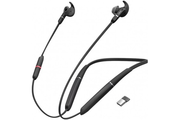 Słuchawki Jabra Evolve 65e UC Dokanałowe Bezprzewodowe czarny