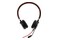 Słuchawki Jabra Evolve 40 UC Nauszne Przewodowe czarno-czerwony