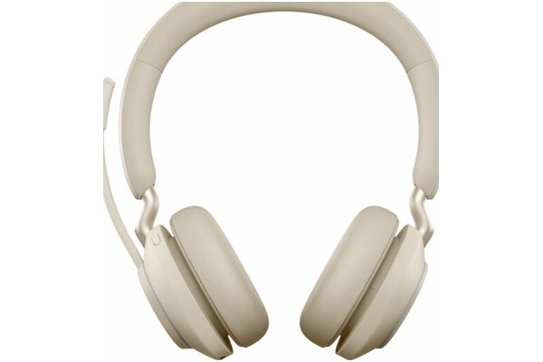 Słuchawki Jabra Evolve 2 65 MS Nauszne Bezprzewodowe beżowy