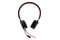 Słuchawki Jabra Evolve 40 MS Nauszne Przewodowe czarno-czerwony