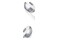 Słuchawki JBL T205 Douszne Przewodowe srebrny