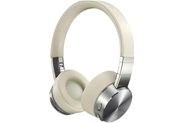 Słuchawki Lenovo Yoga Nauszne Bezprzewodowe srebrny