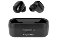Słuchawki Kruger&Matz DOTS1 Air Dots 1 Dokanałowe Bezprzewodowe czarny