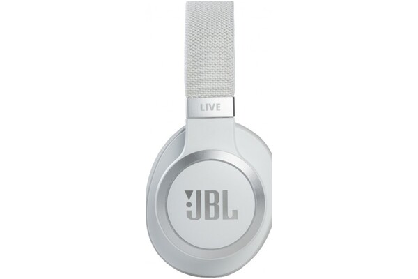 Słuchawki JBL Live 660 NC Nauszne Bezprzewodowe biały