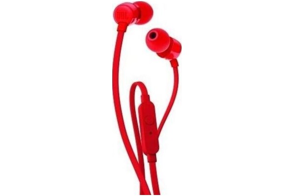 Słuchawki JBL T110 Dokanałowe Przewodowe czerwony