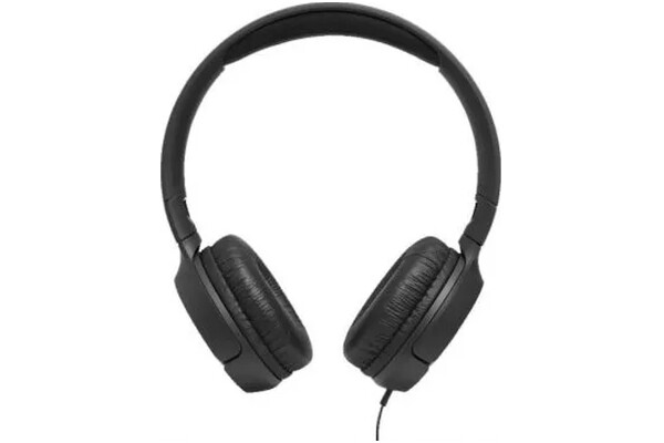 Słuchawki JBL T500 Nauszne Przewodowe czarny