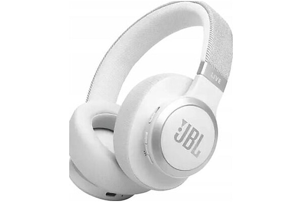 Słuchawki JBL Live 770 NC Nauszne Przewodowe biały