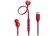 Słuchawki JBL Tune 310 USB Dokanałowe Przewodowe czerwony