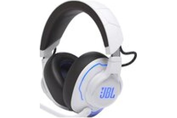 Słuchawki JBL Quantum 910 Nauszne Bezprzewodowe Biało-niebieski