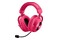 Słuchawki Logitech Pro X Lightspeed Nauszne Bezprzewodowe różowy