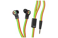 Słuchawki Maxell Flat Wire Dokanałowe Przewodowe żółty