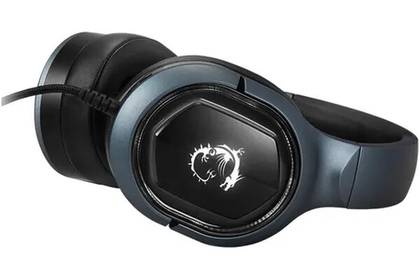 Słuchawki MSI GH50 Immerse Nauszne Przewodowe czarno-szary