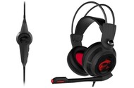 Słuchawki MSI DS502 Nauszne Przewodowe czerwony