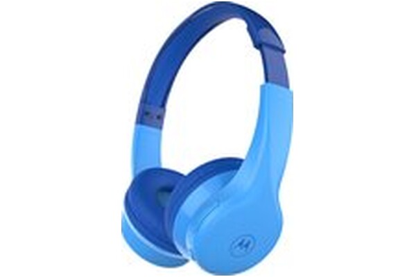 Słuchawki Motorola JR300 Moto Nauszne Bezprzewodowe niebieski