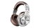 Słuchawki ONEODIO A71 Nauszne Przewodowe srebrno-brązowy